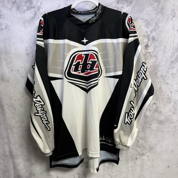 Troy Lee Designs Motocross Jersey Men’s Medium 22.5x28 Dirtbike MX Racing TLD - Picture 1 of 15
